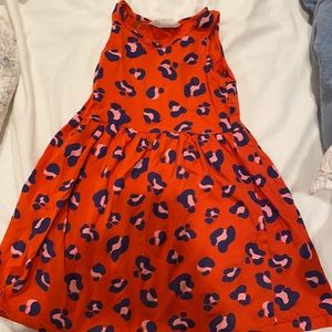 Girls leopard H&M dress.
